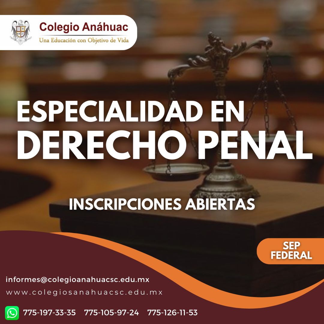 Maestría en Derecho Penal